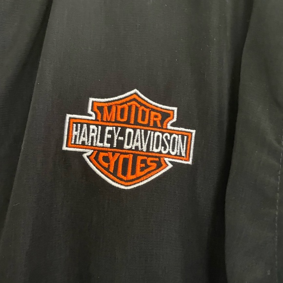 Vintage spring Harley Davidson riding jacket XL - Picture 4 of 7